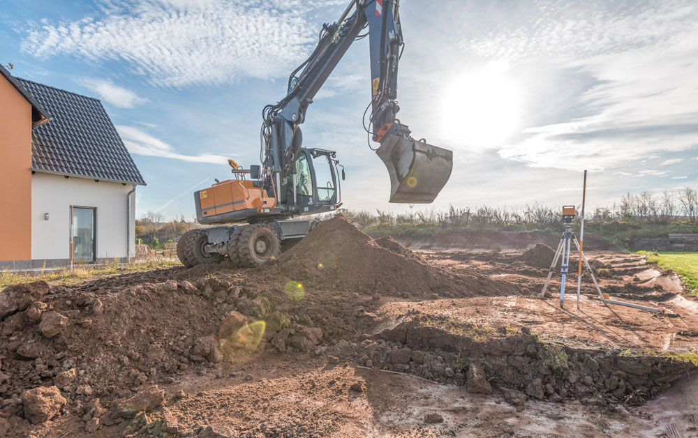 travaux de terrassement